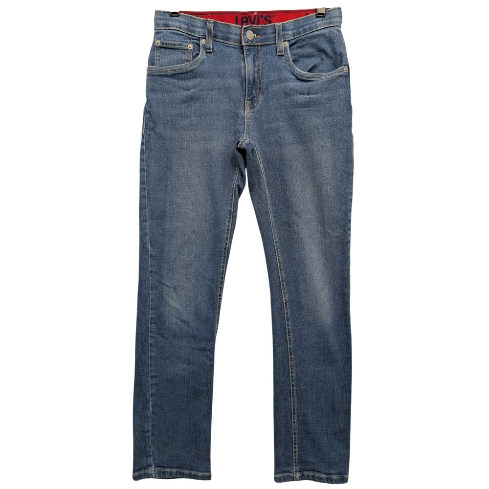 Levis 511 Slim Fit Jean Kid 16 Regular Blue Medium Wash Stretch Adjustable Waist